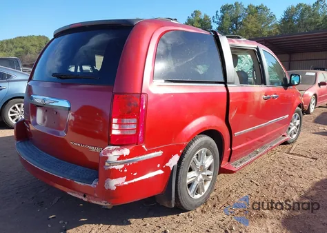 2010 Chrysler Town & Country Limited из США, поврежденный, VIN 2A4RR6DX5AR206956